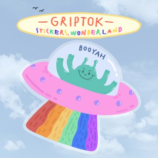 Griptok : UFO jumbo griptok กริ๊บต๊อกติดมือถือ