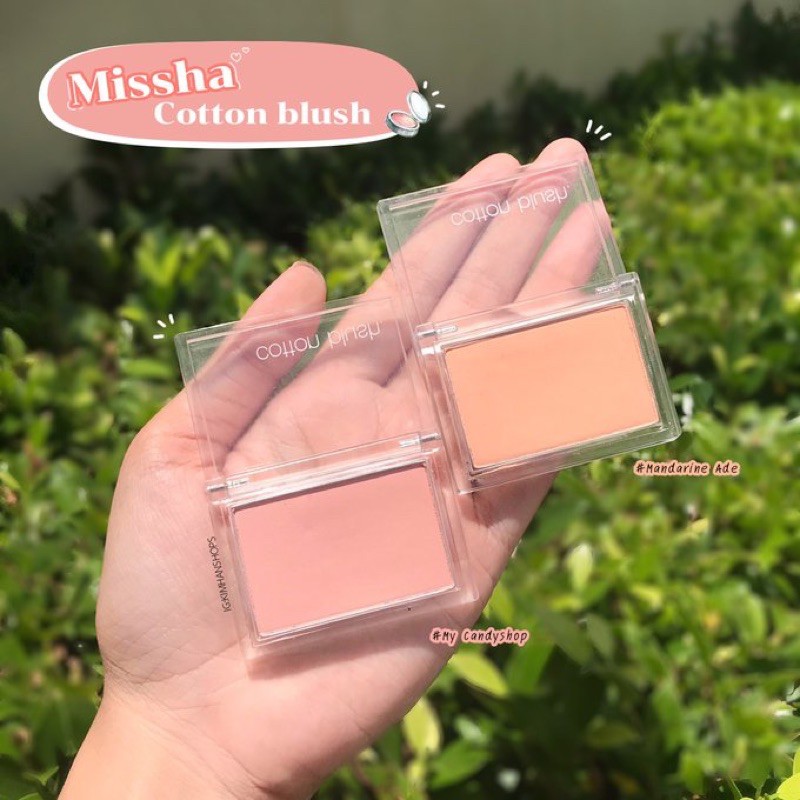 Missha cotton blush ปัดแก้ม บลัชออน