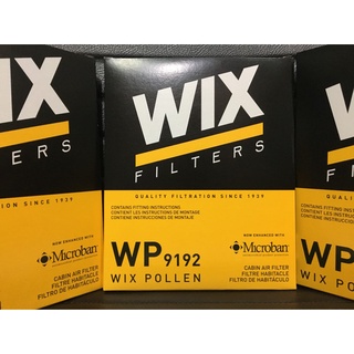 WIX WP9192 กรองแอร์ CAMRY ACV30 ปี 2002-2006, ALTIS/VIOS ปี 2001-2006