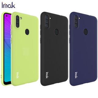 [สต็อกพร้อม] เคส Samsung Galaxy M11 เคสโทรศัพท์มือถือ Soft Cover เป็นต้นฉบับ Imak มีน้ำค้างแข็งพื้นผิวอ่อนนุ่มเคส case เคสมือถือ Samsung M11 ช็อกหลักฐาน antiskid Matte ปกอ่อนเคสซิลิโคน Samsung Casing เคสโทรศัพท์ Android คงทนกันลื่นกลับเชลล์