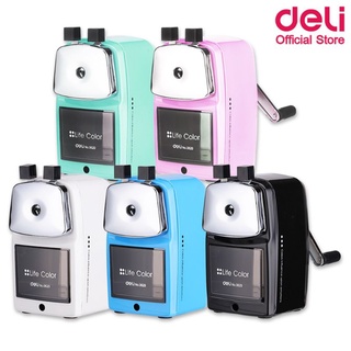 กบเหลาดินสอแบบยึดโต๊ะ Deli 0620 Pencil Sharpener แบบ 1รู