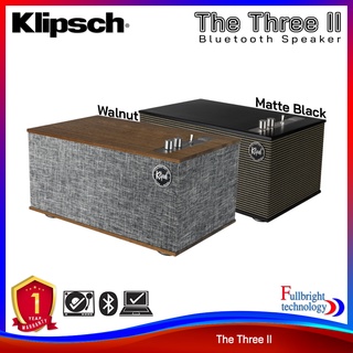 Klipsch The Three II Bluetooth Speaker ลำโพงบลูทูธสุดหรูคุณภาพสูง กำลังขับสูงสุด 120 วัตต์ รับประกันศูนย์ไทย 1 ปี