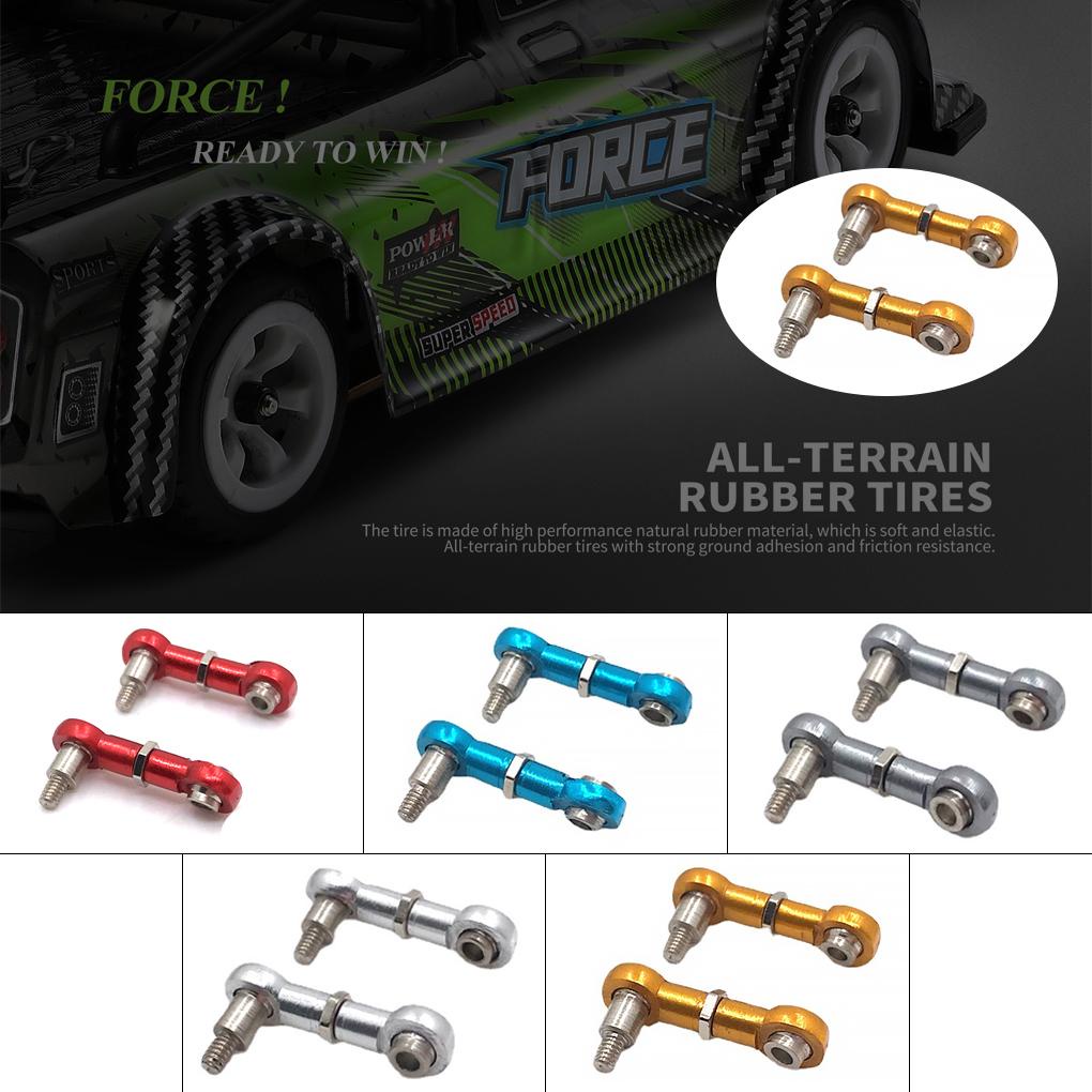 1/2 แพ็ค 2 1/28 รีโมทคอนโทรลรถพวงมาลัย Joint อัพเกรดยานพาหนะ Link Rod อุปกรณ์สําหรับ WLtoys K969 K97