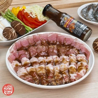 KETO ซอสหมักนุ่มคีโต กระเทียมพริกไทย สูตร1 คีโต ไม่มีน้ำตาล 180 ml