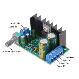 tda 2050 โมดูลเพาเวอร์แอมป์ dc/ac 12-24 v 5 w - 120 w 1 ช่อง