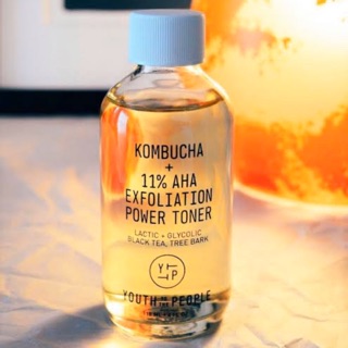 YOUTH TO THE PEOPLE Kombucha + 11% AHA Exfoliation Power Tonerพร้อมส่ง