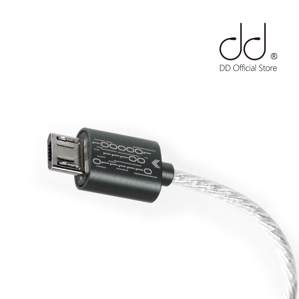 DD ddHiFi All-New Upgraded TC03 Type-C to Micro USB Data Cable to Connect Your Smartphone/Computer พ