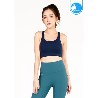 สปอร์ตบรา บราโยคะ บราออกกำลังกาย IBY - Yoga Sport Bra Cloud - Dark Navy กรมท่า