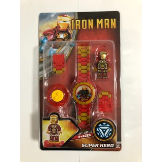 LCD Watch For Children Ages 3+ IRON MAN เปลี่ยนกรอบได้