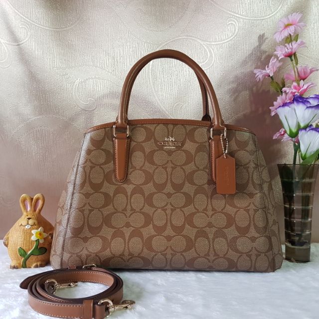 COACH F58310 SMALL MARGOT CARRYALL IN SIGNATURE