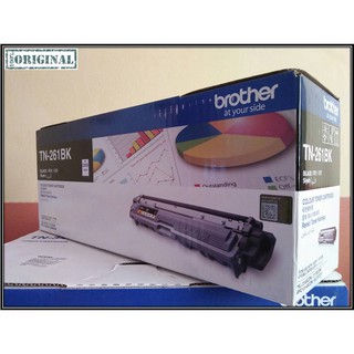 Brother TN-261BK สีดำ - หมึกแท้ รับประกันศูนย์