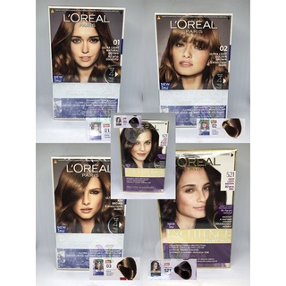 Loreal Paris Excellence(new) fashion ultra light + deep cover ครีมย้อมสีผม