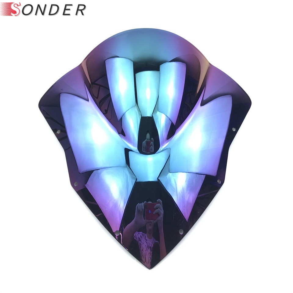 ! BAJAJ Pulsar RS200 RS 200 กระจกรถจักรยานยนต์ WindScreen Screen Deflectors Protector อุปกรณ์เสริม