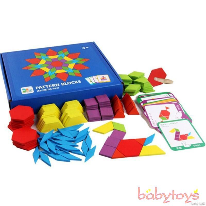 【COD】Ready Stock 155 Pcs Magnetic 3D Puzzle Jigsaw Tangram Game ...