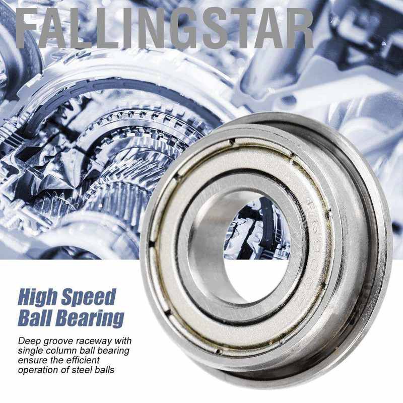 Fallingstar 10Pcs F6900ZZ High Speed Double-Sided Seal Groove Raceway ...