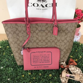 New Coach Tote รุ่นกลับด้าน