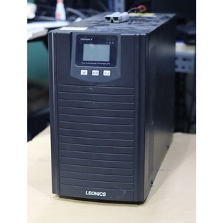 เครื่องสำรองไฟ LEONICS UKA-3000 -3000VA/2100W มือสอง เครื่องเปล่าไม่มีแบตเตอรี่