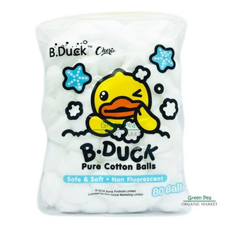 Cherie , สำลีก้อน อนามัย สำหรับผิวหน้า B Duck , Non Fluorescent