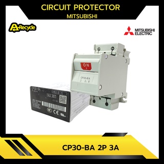 MITSUBISHI CP30-BA 2P 3A CIRCUIT PROTECTOR