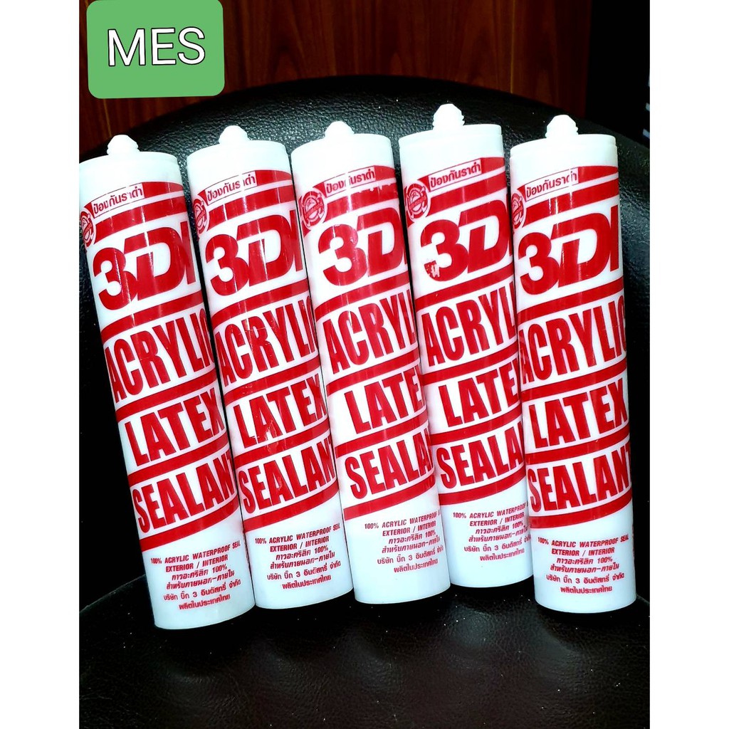 กาวอะคริลิค ยี่ห้อ 3DI ,Acrylic Latex Sealant