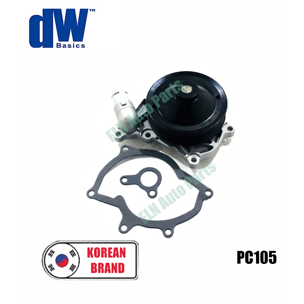 ปั๊มน้ำ (water pump) PORSCHE 911 H6-3.4L, 3.6L, 3.8L ปี1998-2002, Boxster H6-2.5L, 2.7L, 3.2L, 3.4L 
