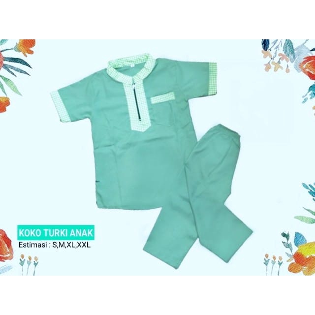 ใหม่ล่าสุด PAKISTAN ZIPPER CHILDREN& 39;S TURKISH KOKO อายุ 1-8 ปีและ