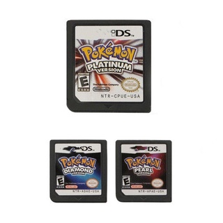 การ์ดเกม Pokemon Diamond/ Pearl/ Platinum USA Version สําหรับ 3DS NDS NDSI NDSL