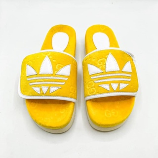รองเท้าแตะ  Gu cci x adidas sandals  งานออริ🌈