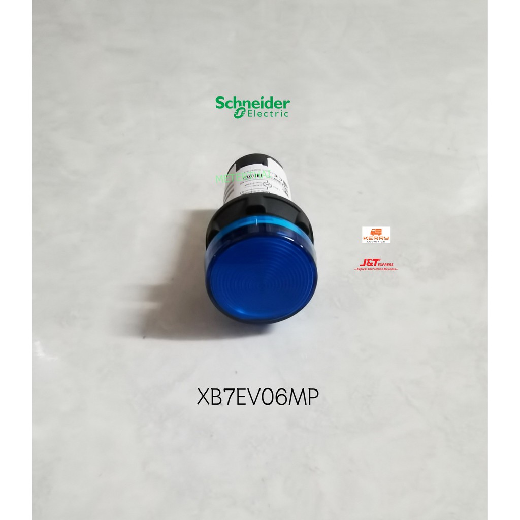 Schneider electric Pilot light/lamp XB7EV06MP ไพล็อตแลมป์สีน้ำเงิน