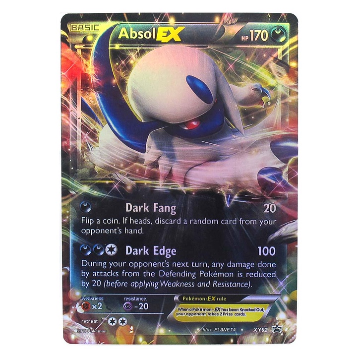 Absol EX XY62 อับโซล Pokemon Matt Card ภาษาอังกฤษ