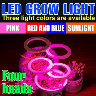 Angel สามแหวน Grow Light DC5V USB Phytolamp สำหรับพืช Led Full Spectrum สำหรับในร่มสวนต้นกล้าบ้าน