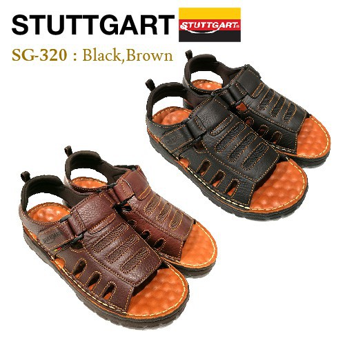 Stuttgart SG-320 รองเท้าหนังลำลองแบบรัดส้นสุภาพบุรุษ