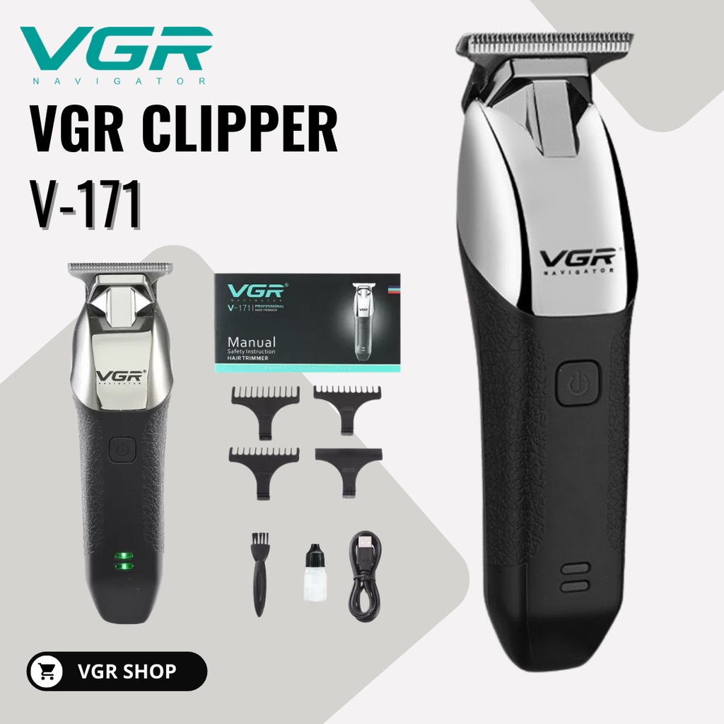 VGR รุ่น V-171 ปัตตาเลี่ยนไฟฟ้าปัตตาเลี่ยนไร้สาย (สินค้าพร้อมส่ง ของแท้100%)