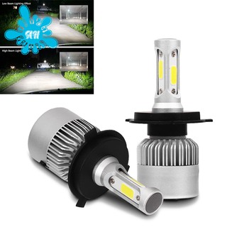 ไฟไฟ Led S 2 H 4 72 W 8000 Lm Cree Hi / Lo Beam สําหรับติดรถยนต์