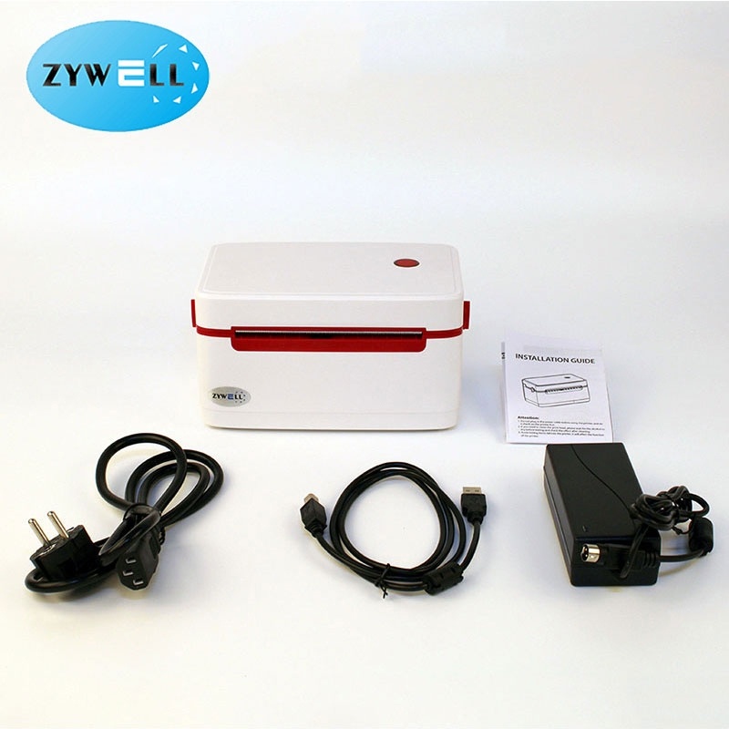 ZYWELL ZY909 Barcode Printer เครื่องพิมพ์สติกเกอร์ ฉลากยา บาร์โค้ด รับประกัน 1 เดือน