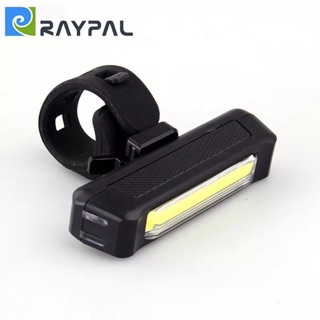 RAYPAL ไฟจักรยาน LED แบบชาร์จ USB ไฟ 2 สีแดง+ขาว (Black)  RPL-2261