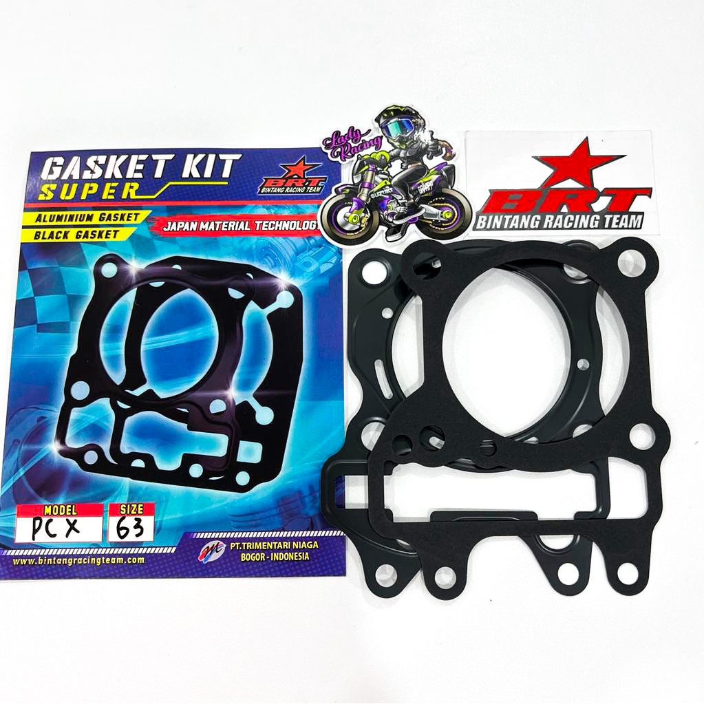 GASKET PAKING BLOCK & HEAD BRT PCX / VARIO 150 / ADV 150 62 63