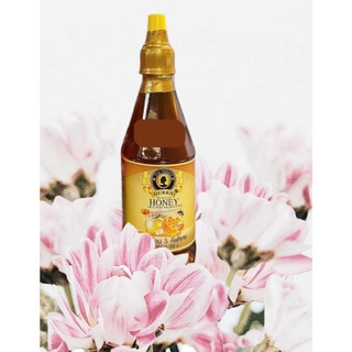 น้ำผึ้งป่าแท้ขวด ขวดเหลี่ยมเล็กจุกเหลือง 620g ตรา taihoneyqueen 🐝🐝 🐝