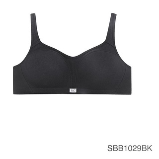 Sabina เสื้อชั้นใน Sport Bra แบบตะขอหลัง รุ่น Sbn Sport รหัส SBB1006BK สีดำ