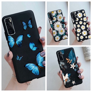 ใหม่ เคสโทรศัพท์มือถือ ซิลิโคนนิ่ม TPU ผิวด้าน ลายดอกไม้ แฟชั่น สําหรับ Vivo v17 v17 Pro V19 Neo V19 V20 V20se 1919 v2025 v2024 v2022 v2023 2022