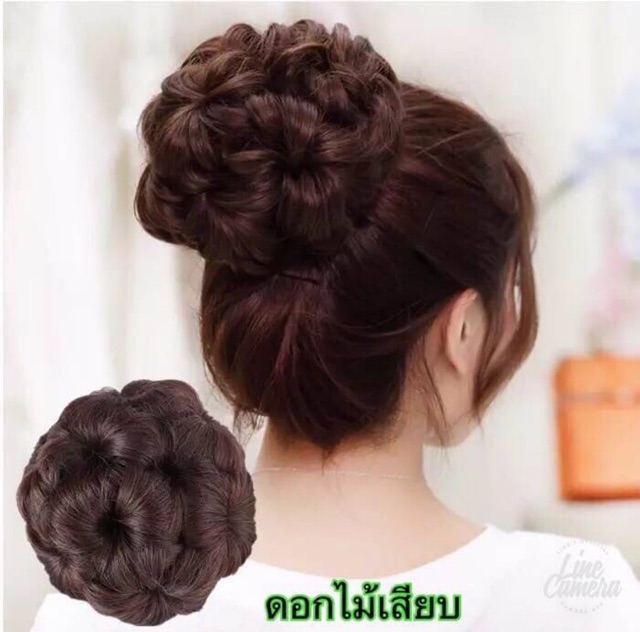 วิกผมเสียบดอกไม้🔥 ดอกไม้A9 กดเลือกสีได้เลย สินค้างานไทยค่ะ