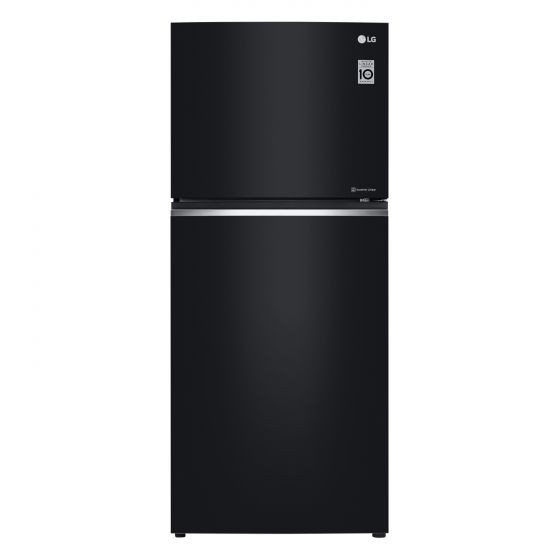 LG ตู้เย็น 2 ประตู (14.2 คิว, สีกระจกดำ) รุ่น GN-C422SGCN.ABMPLMT