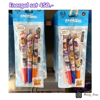 ปากกาดำ energel toystory set