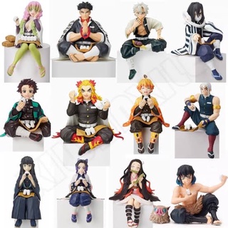 งานแท้ Sega Demon Slayer Kimetsu No Yaiba Mitsuri Uzui Shinobu Premium Perching Figure Noodle Stopper Premium chokonose