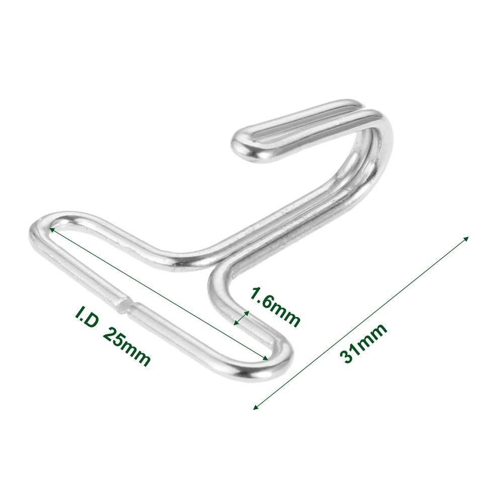 Novabyte S ตะขอสามเหลี่ยมสายรัดรถที่นั่ง Accessorie ม่านอาบน้ําโลหะ Fastener เบาะรองนั่งรถยนต์แขวนหัวเข็มขัด