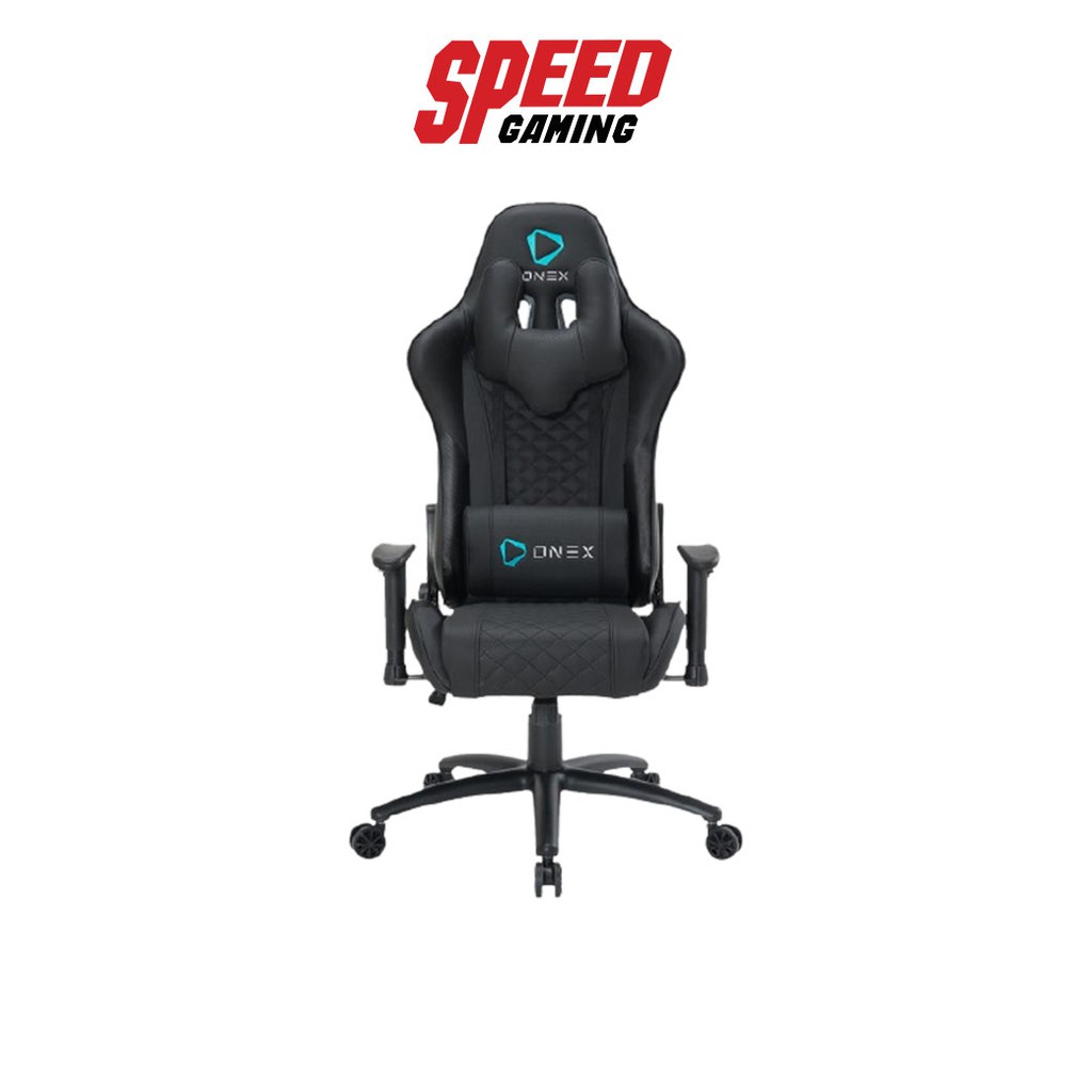 GX3 Gaming Chair (เก้าอี้เกมส์มิ่ง) Black By Speed gaming