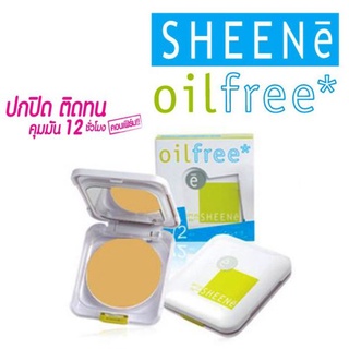 แป้งชีเน่ แป้งในตำนาน Sheene Oil free Whitening Cake Powder SPF25 PA++ 9g