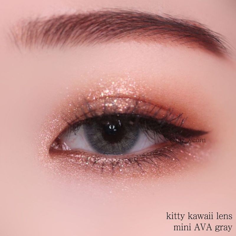 คอนแทคเลนส์ kitty kawaii MiniAva Gray