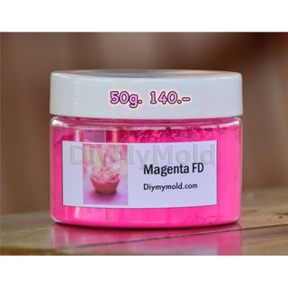 ผงสีทำสบู่เครื่องสำอาง Magenta FD