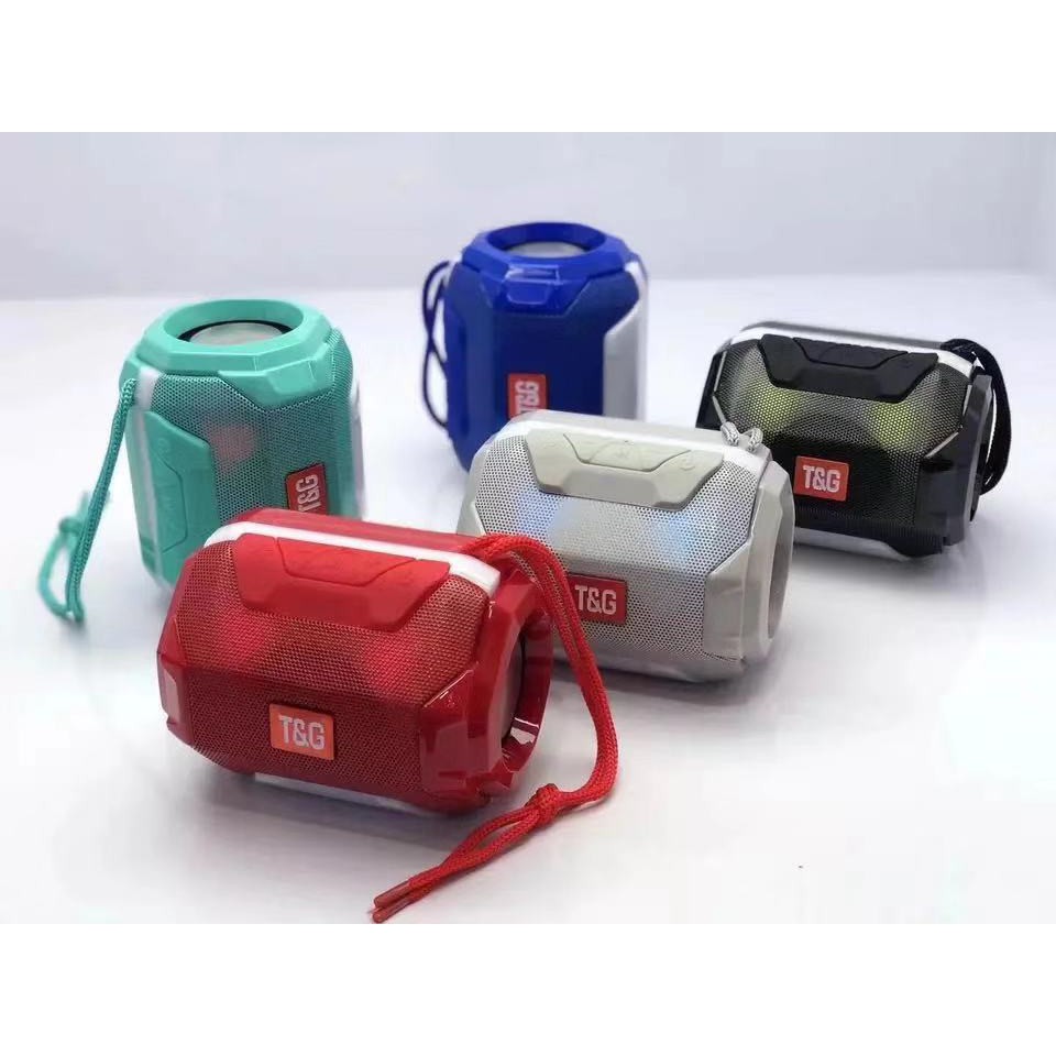 [รับประกัน 1 ปี] ลำโพงไร้สาย รุ่น TG-162 พร้อม LED ปรับไฟได้ รองรับวิทยุ FM เชื่อมต่อ Bluetooth 4.2